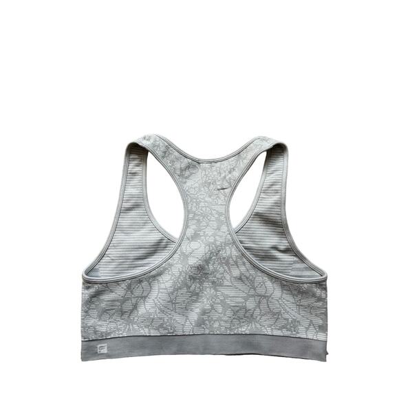 Fabletics | Lenora Grey Seamless Racerback Reversible Sports Bra | Size Medium - Picture 6 of 10